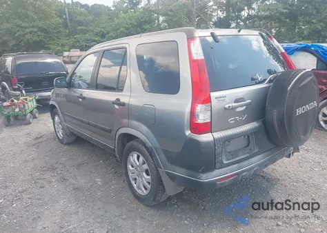 2006 Honda Cr-V Ex z USA, uszkodzony, nr VIN JHLRD688X6C014006